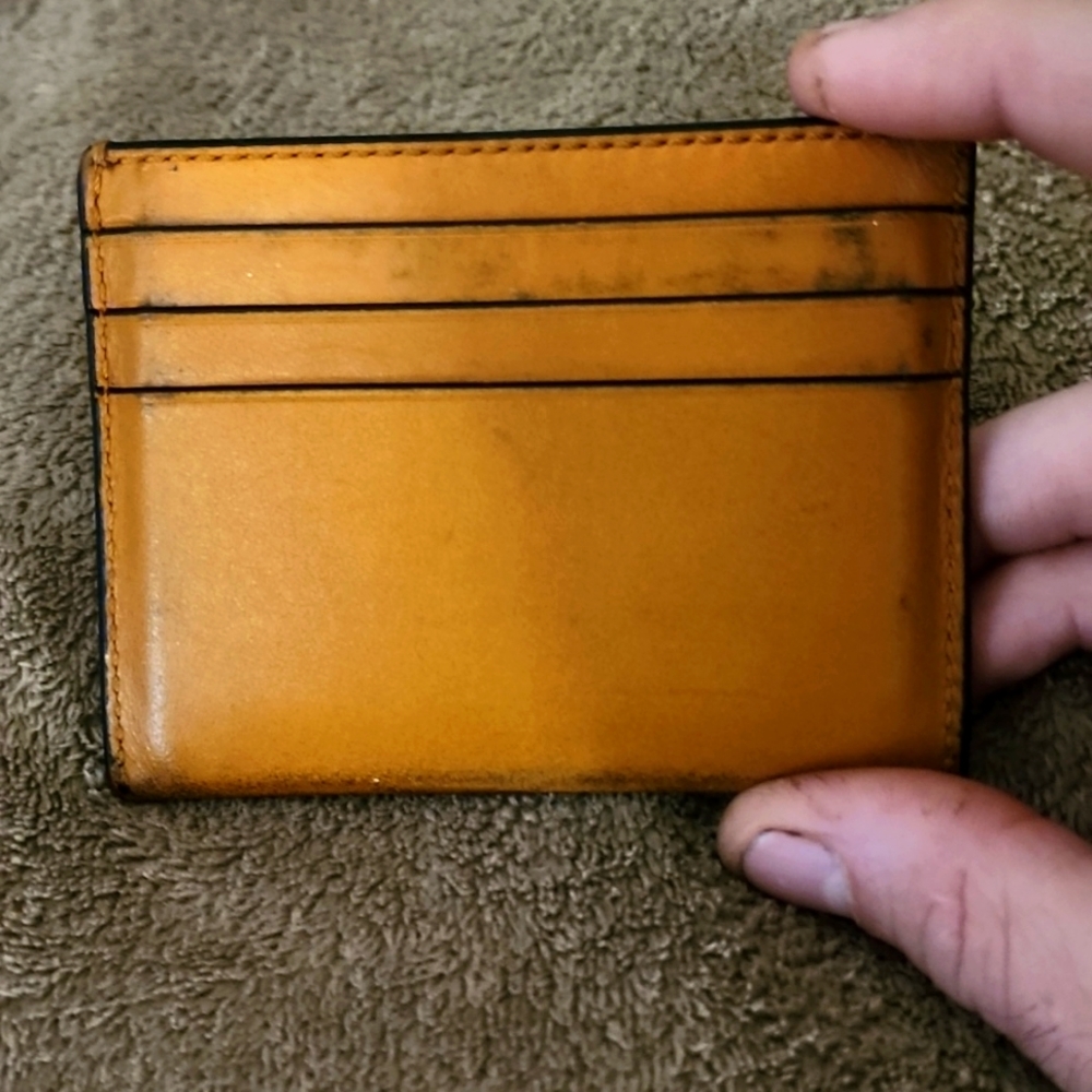 Men's coach card holder